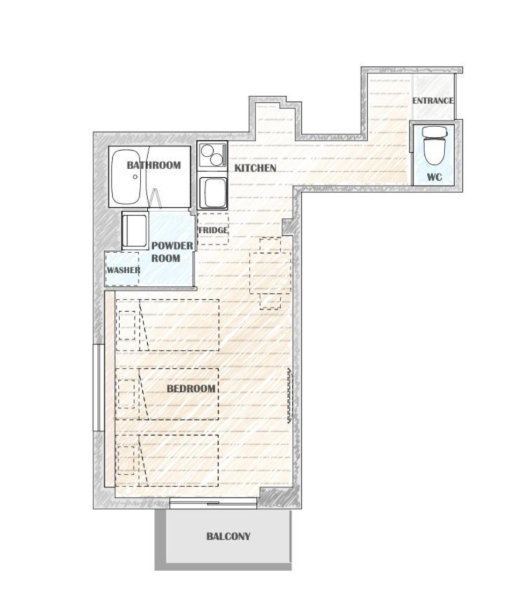 Eisei Stay Tōkyō Chambre photo